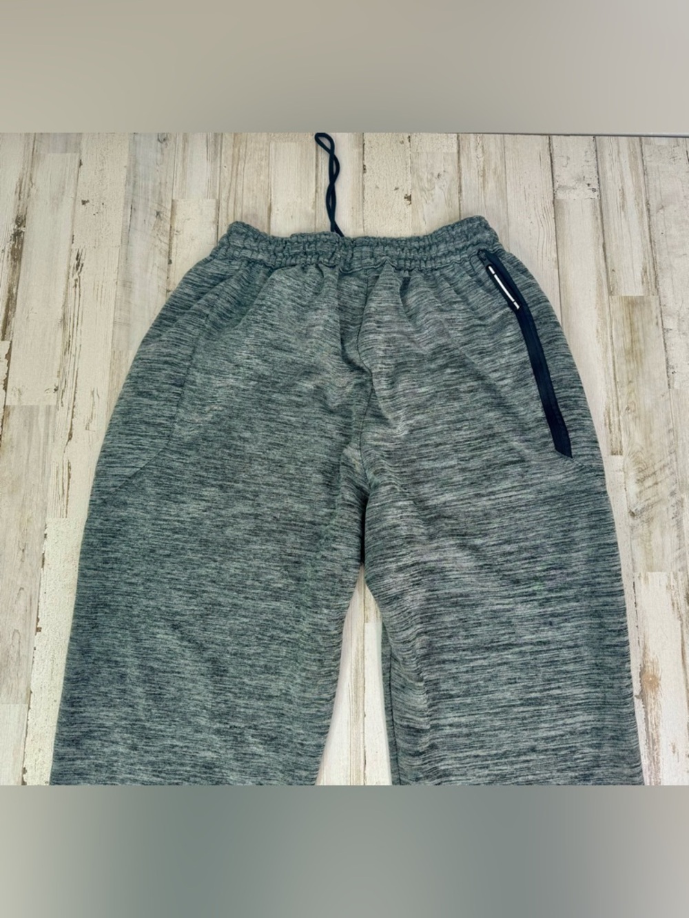 Nike Men's Gray Sweatpants Size Large Elastic Waist Activewear - Picture 8 of 9